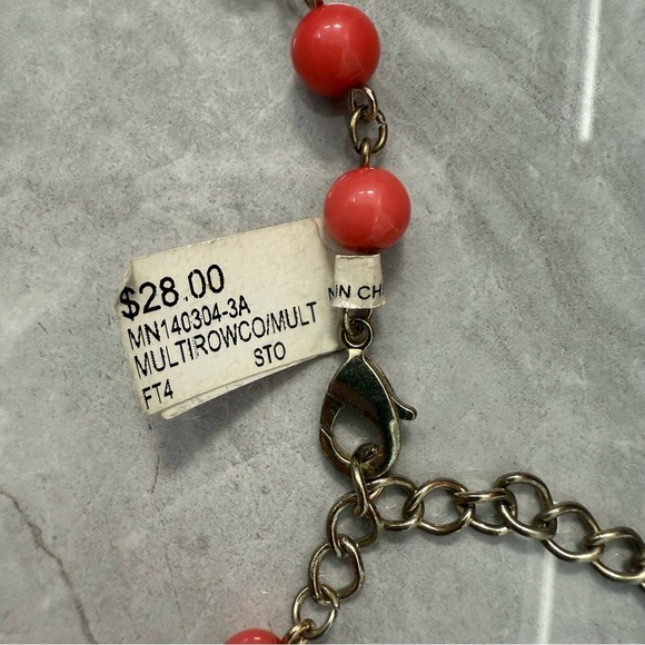 Francesca’s Colorful Beaded Statement Necklace - Picture 10 of 10